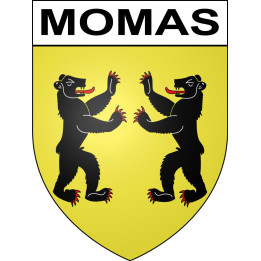 Momas Sticker wappen, gelsenkirchen, augsburg, klebender aufkleber