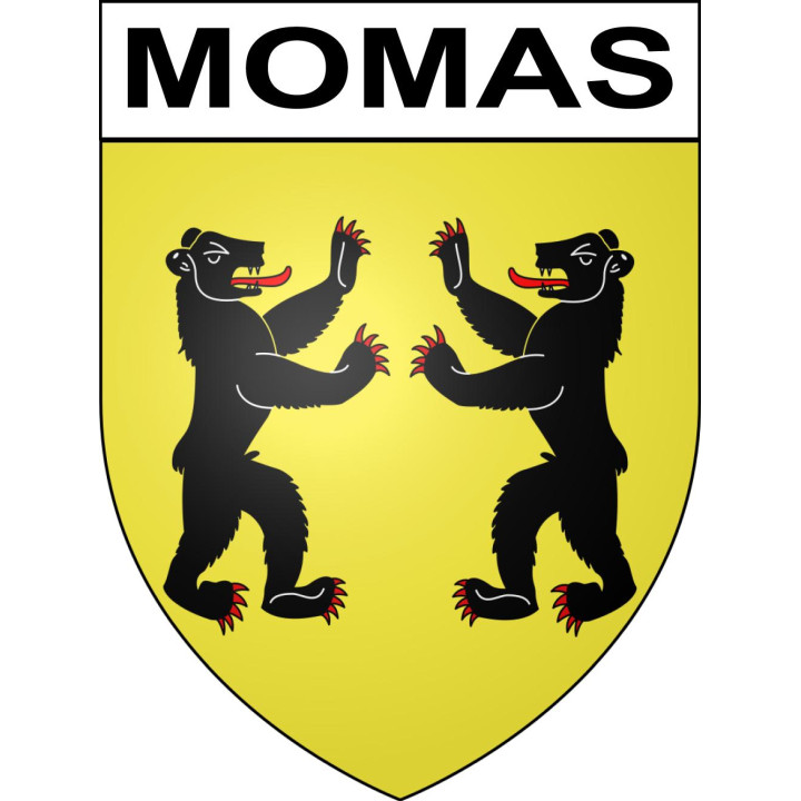 Stickers coat of arms Momas adhesive sticker