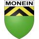 Adesivi stemma Monein adesivo