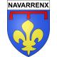 Navarrenx 64 ville sticker blason écusson autocollant adhésif