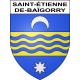 Stickers coat of arms Saint-Étienne-de-Baïgorry adhesive sticker