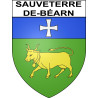 Sauveterre-de-Béarn 64 ville sticker blason écusson autocollant adhésif