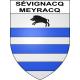 Adesivi stemma Sévignacq-Meyracq adesivo