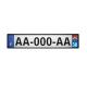 38 Les Abrets blason Isère Auvergne-Rhône-Alpes plaque immatriculation auto ville sticker logo725