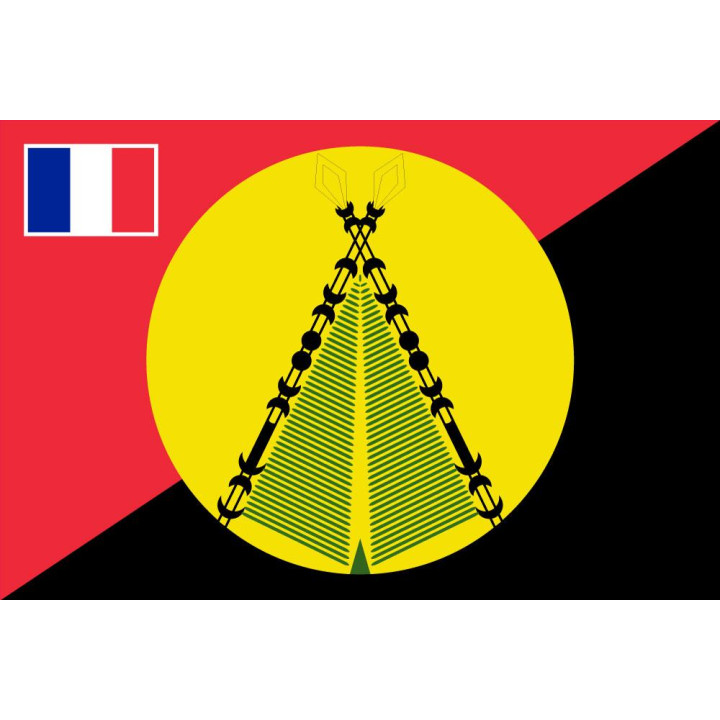 986 Royaume Sigave drapeau Wallis-et-Futuna collectivité d'Outre mer autocollant sticker auto support logo32711