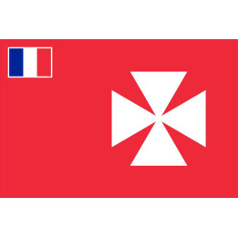 986 Royaume d'Uvea drapeau Wallis-et-Futuna collectivité d'Outre mer autocollant sticker auto support logo32707