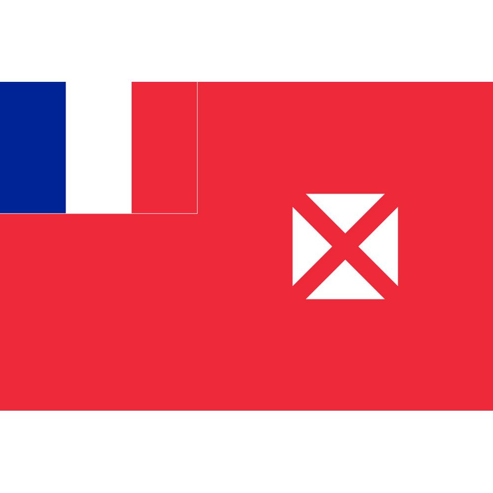 986 Wallis-et-Futuna drapeau collectivité d'Outre mer autocollant sticker auto support logo32705