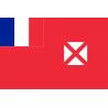 986 Wallis-et-Futuna drapeau collectivité d'Outre mer autocollant sticker auto support logo32705