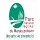 Parc naturel régional du marais poitevin Pays de la Loire Nouvelle Aquitaine autocollant adhésif logo714
