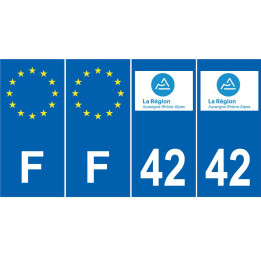 64 Pau-aufkleber plakette ez stadt