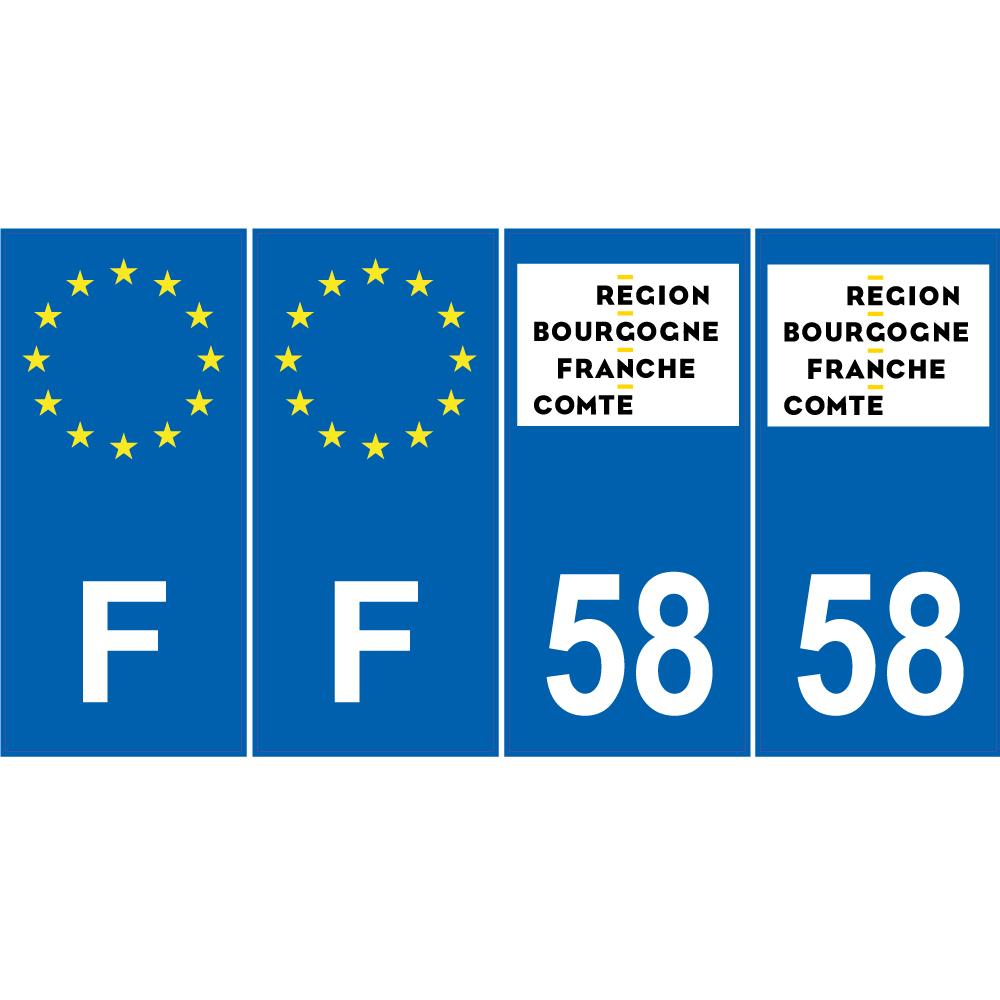 64 Pau adesivo piastra di registrazione city