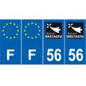 64 Pau-aufkleber plakette ez stadt
