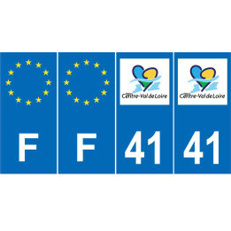 64 Pau sticker plate registration city