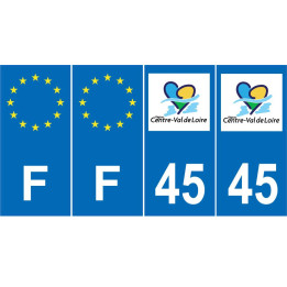 64 Pau sticker plate registration city