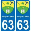 63 Lamontgie blason autocollant plaque stickers ville