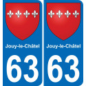 63 Vertolaye wappen aufkleber typenschild aufkleber stadt