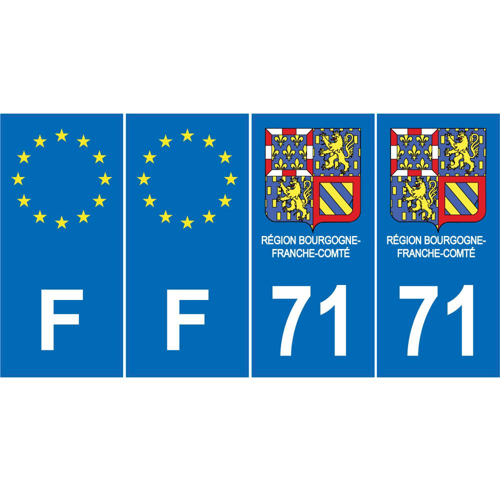 64 Pau logo adesivo piastra di registrazione city