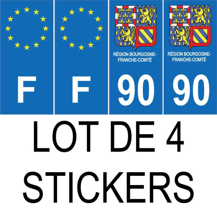 64 Pau-logo aufkleber plakette ez stadt