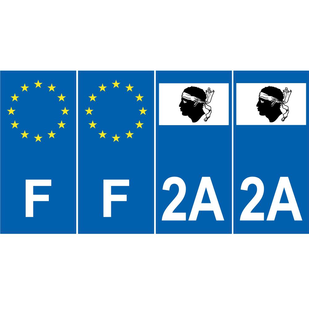 64 Pau sticker plate registration city