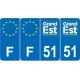 64 Pau-aufkleber plakette ez stadt