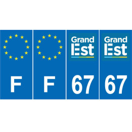 64 Pau-aufkleber plakette ez stadt