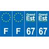 64 Pau adesivo piastra di registrazione city