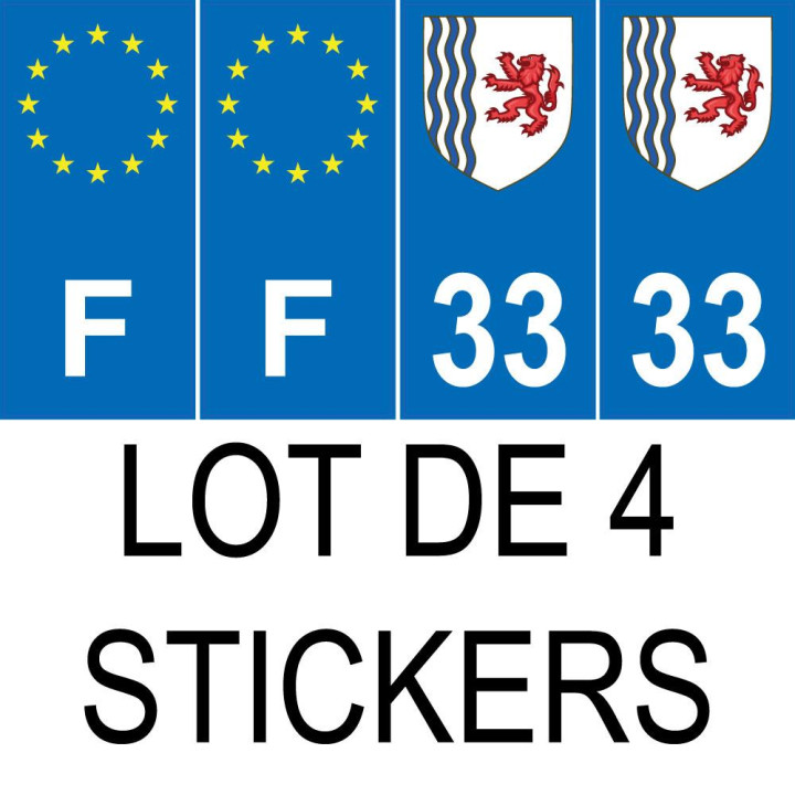 64 Pau-aufkleber plakette ez stadt
