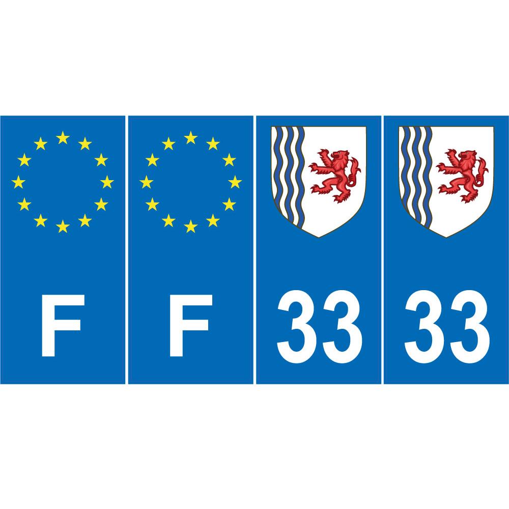 64 Pau adesivo piastra di registrazione city