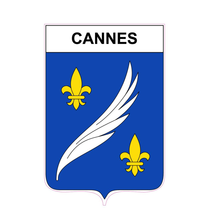 Stickers coat of arms Viviers adhesive sticker
