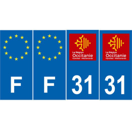 64 Pau placa etiqueta de registro de la ciudad