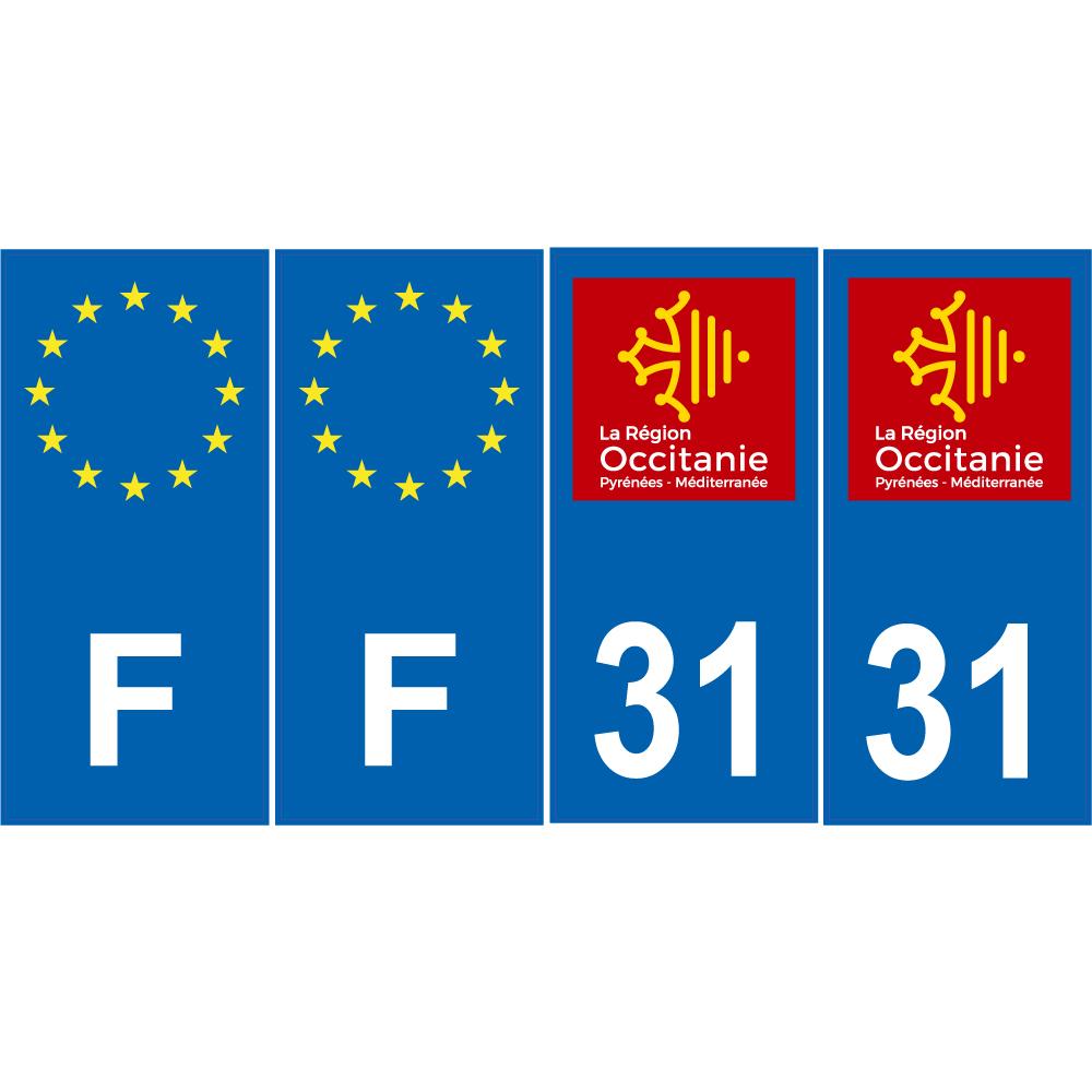 64 Pau adesivo piastra di registrazione city