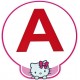 A jeune conducteur apprenti autocollant adhésif Hello Kitty