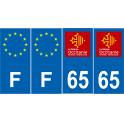 64 Pau adesivo piastra di registrazione city
