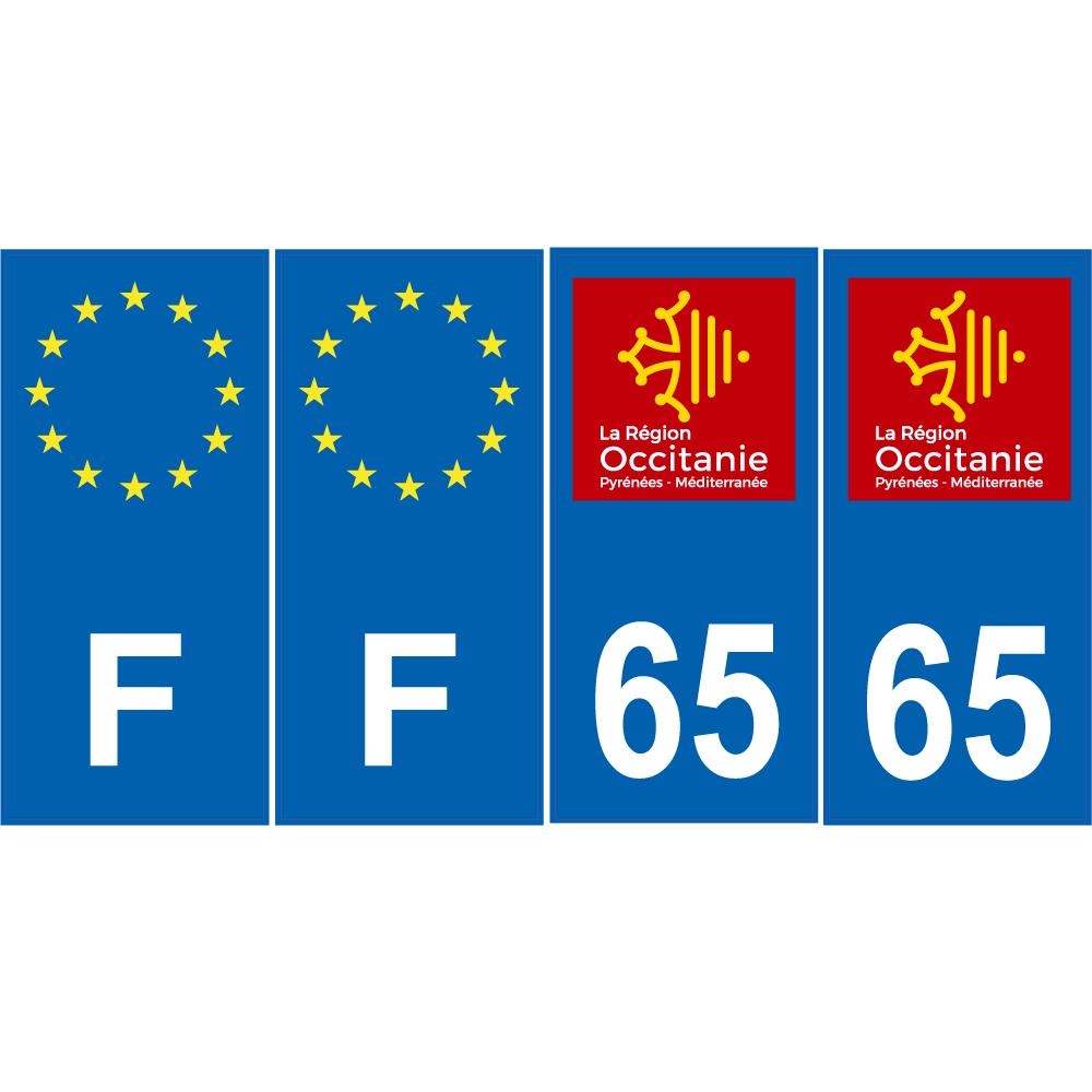 64 Pau placa etiqueta de registro de la ciudad