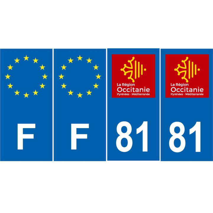 64 Pau placa etiqueta de registro de la ciudad