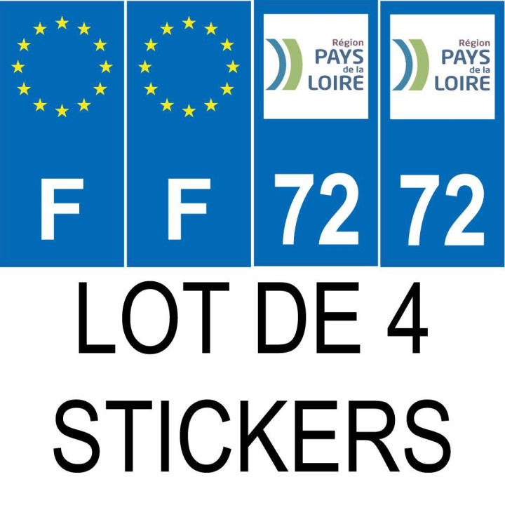 64 Pau-aufkleber plakette ez stadt