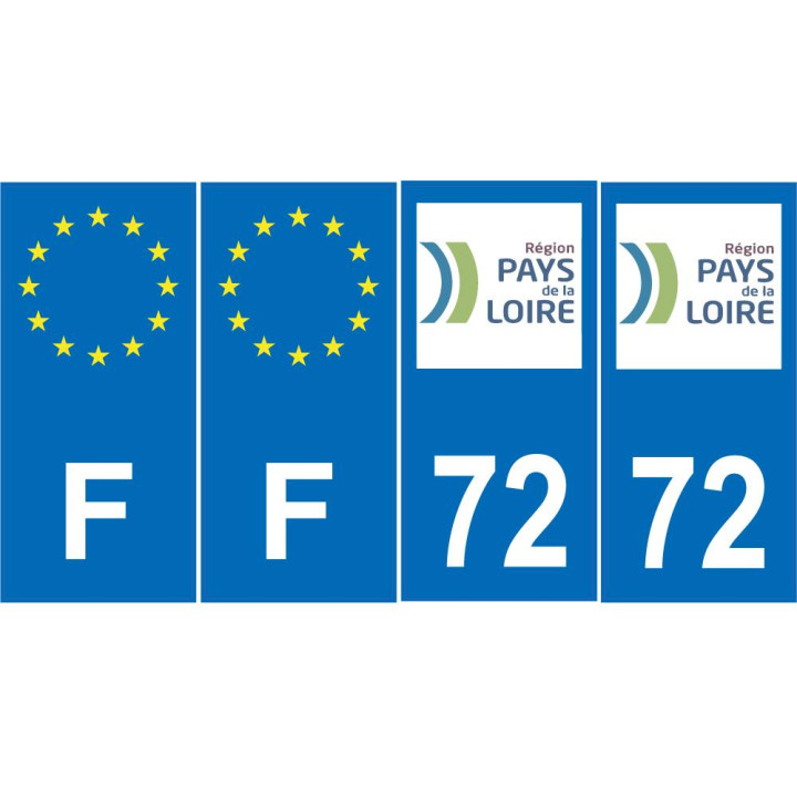64 Pau-aufkleber plakette ez stadt