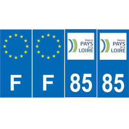 64 Pau-aufkleber plakette ez stadt
