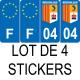 64 Pau-aufkleber plakette ez stadt