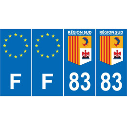 64 Pau sticker plate registration city