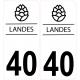 66 Cerdanya sticker aufkleber platte