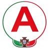 Un giovane driver discente sticker adesivo FPF Portogallo