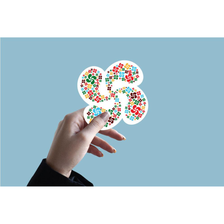 logo groland sticker adhesive sticker GRD