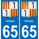 65 Astugue-aufkleber plakette ez stadt