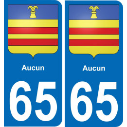 65 Aucun-aufkleber plakette ez stadt