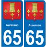 65 Aurensan adesivo piastra di registrazione city