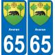 65 Averan adesivo piastra di registrazione city