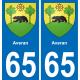 65 Averan adesivo piastra di registrazione city