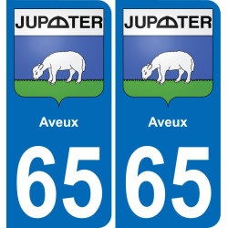 65 Aveux-aufkleber plakette ez stadt