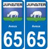 65 Aveux-aufkleber plakette ez stadt